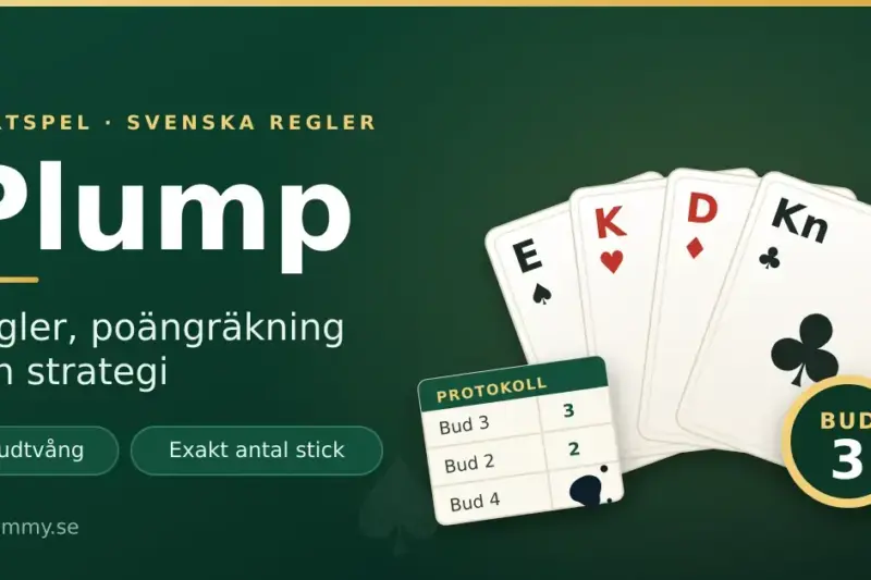 Plump – regler, poängräkning och strategi